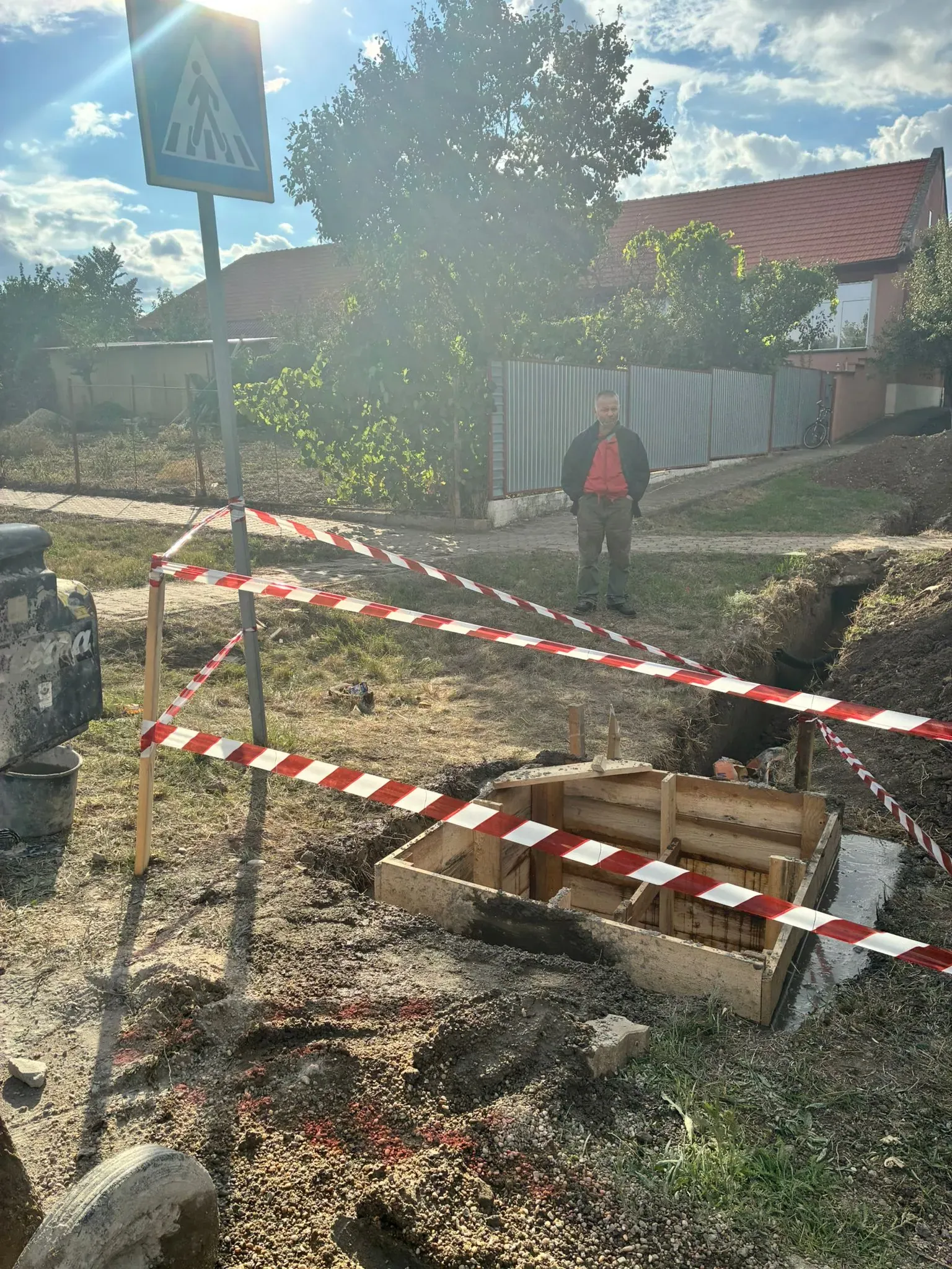 Lucrare edilitară R&B: racord și branșament la cheie